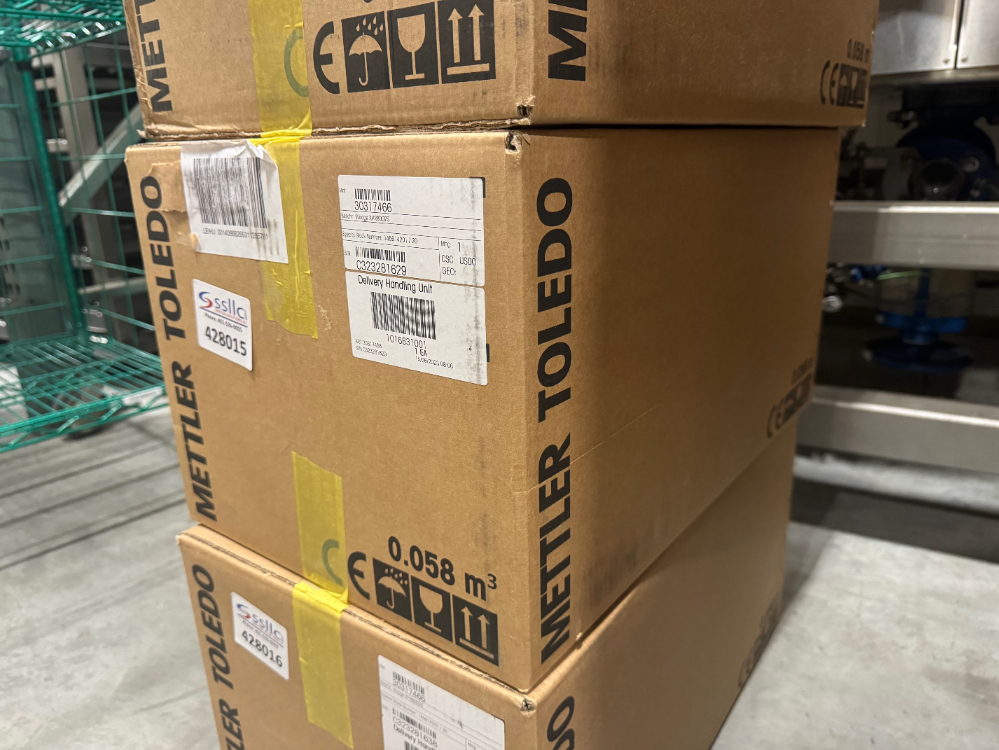 Image of Unused Mettler Toledo XPR8002S Digital Scale